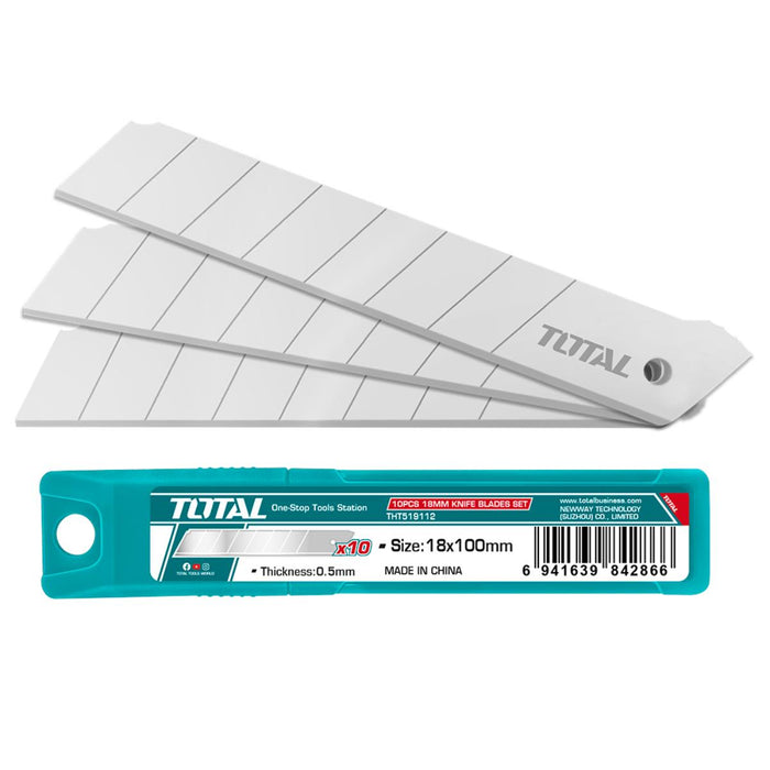 SPARE BLADE 18MM 10PCS TOTAL