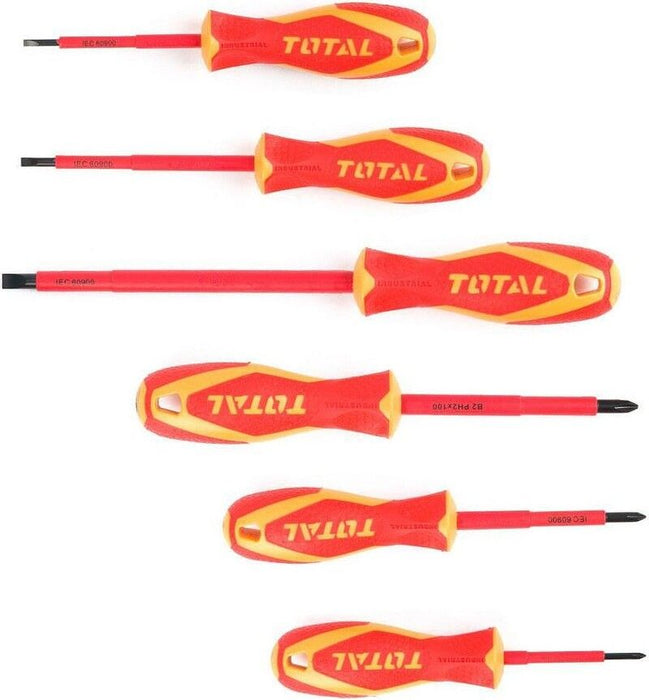 SCREWDRIVER SET 1000V 6H TOTAL