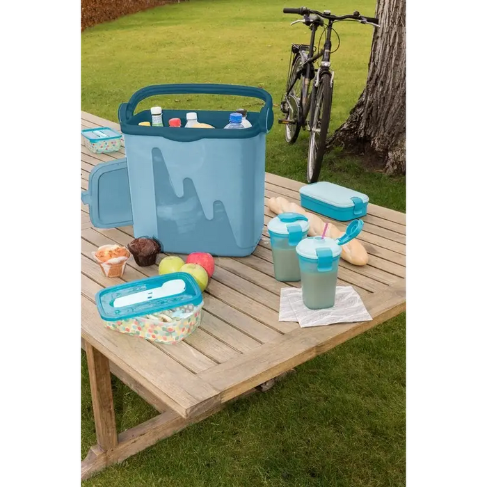 Tourist Refrigerator blue 32L 262270 CURVER - Mini fridgesAGD-LOT<<<Home Appliance - ProductsAGD<<<ActionPL