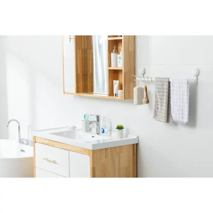 TOWEL HANGER WITH VACUUM MAXHOME AW-556 - Аксесоари за баня<<<Аксесоари за баня<<<Баня<<<Praktiker