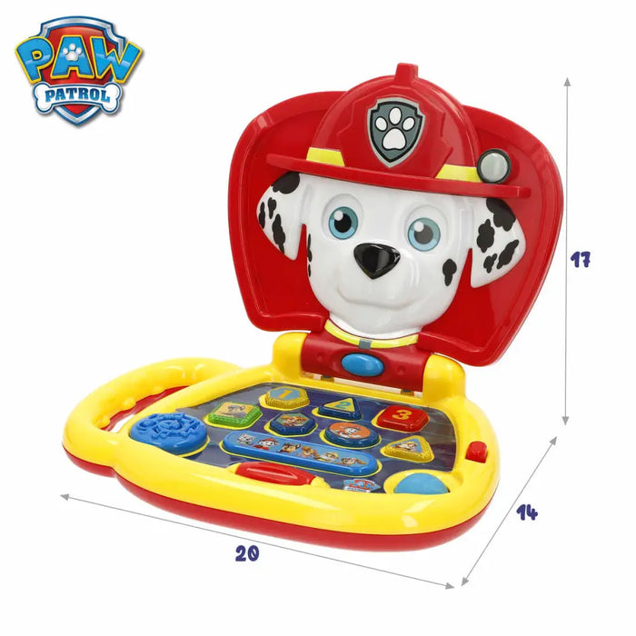 Toy computer The Paw Patrol English 20 x 17 x 14 cm Multicolour (4 Units) - Електроника Игри<<<Компютри|