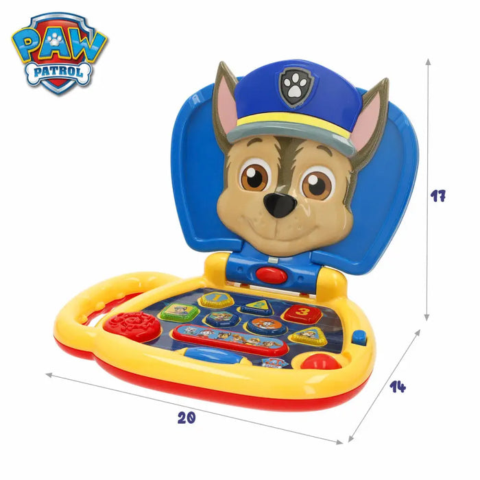 Toy computer The Paw Patrol English 20 x 17 x 14 cm Multicolour (4 Units) - Електроника Игри<<<Компютри|