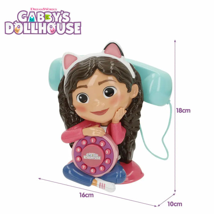 Toy telephone Gabby’s Dollhouse 16 x 18 x 10 cm (4 Units) - Електроника I Образователна Роботика<<<Компютри|