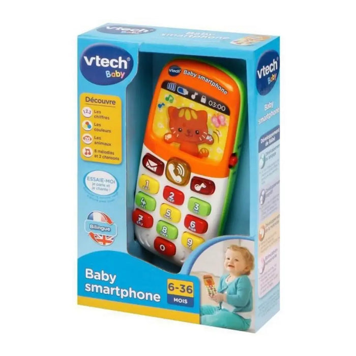 Toy telephone Vtech Baby Baby Bilingual Smartphone (FR) - Електроника I Образователна Роботика<<<Компютри|