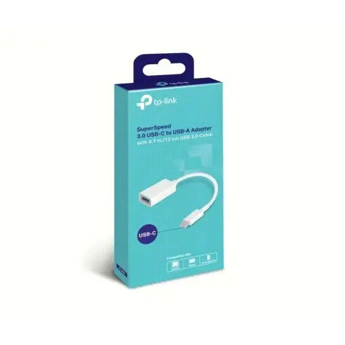 TP-Link Adapter Cable UC400 USB 3.0 to Type-C White EU