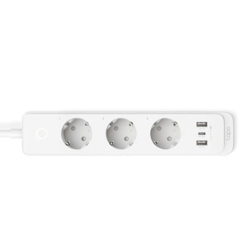 TP-Link Smart Power Strip Wi-Fi Tapo P300 (3AC + 2USB) White EU - Smart Devices<<<Основна<<<DunaXML&&&Смарт