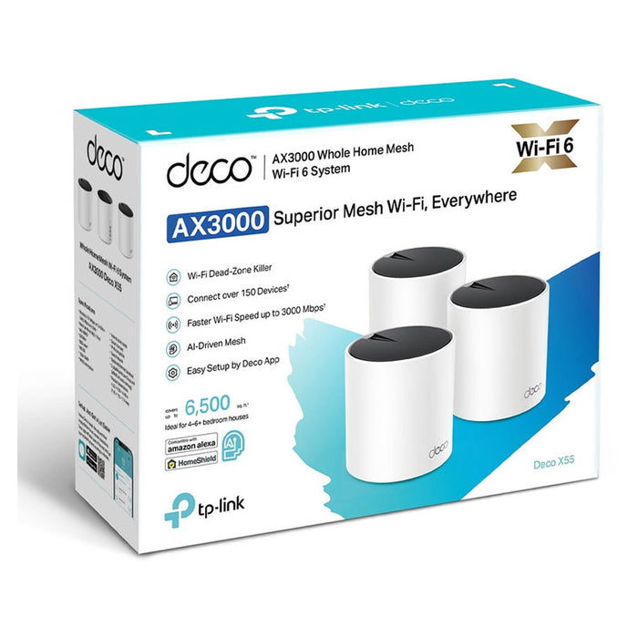 TP-Link Deco X55 3-pack Mesh Network Adapter