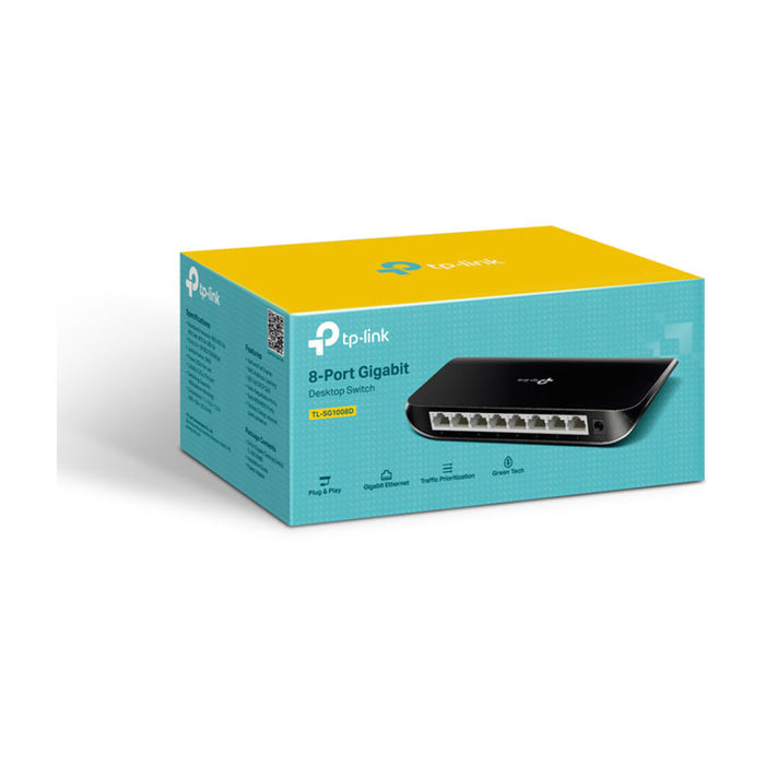 Desktop Switch TP-Link TL-SG1008D 8P Gigabit
