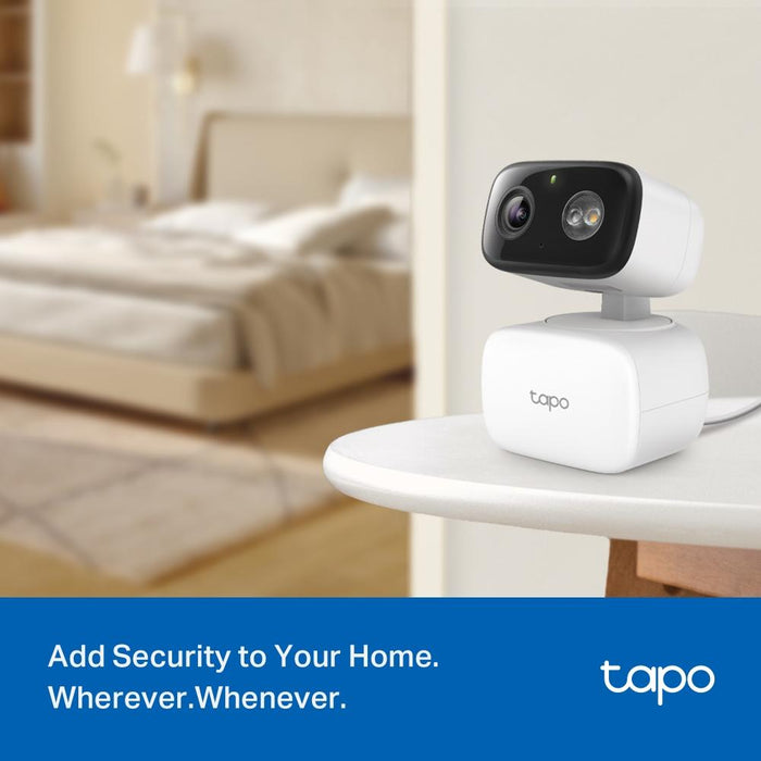 TP LINK Wi-Fi C206 surveillance camera, outdoor and indoor use, Pan/Tilt, microSD, Water and Dust Resistance