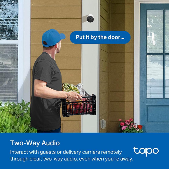 Security WiFi camera TP-Link Tapo C410, Outdoor/indoor installation, WiFi