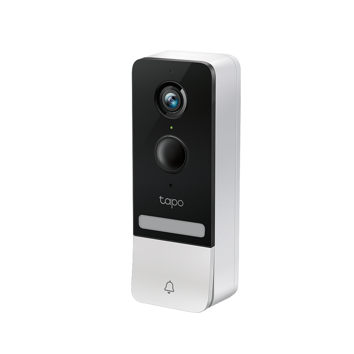 Video doorbell Tapo D230S1, 2.4Ghz, 2K 5MP, Color Night Vision, rechargeable batteries, microSD