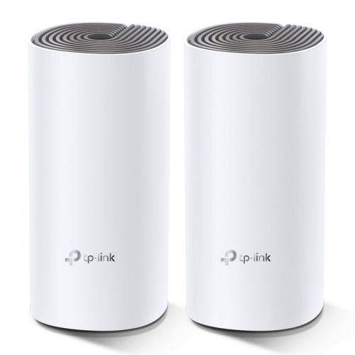 TP-Link Wi-Fi Router Deco E4 AC1200 (2pack), 1200Mbps, LAN/WAN, 802.11ac, White EU