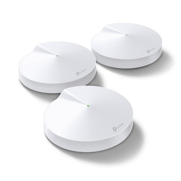 Wireless router TP-Link Deco M5, AC1300, 2.4/5 GHz, 400 - 867 Mbps, Gigabit, (3-pack)
