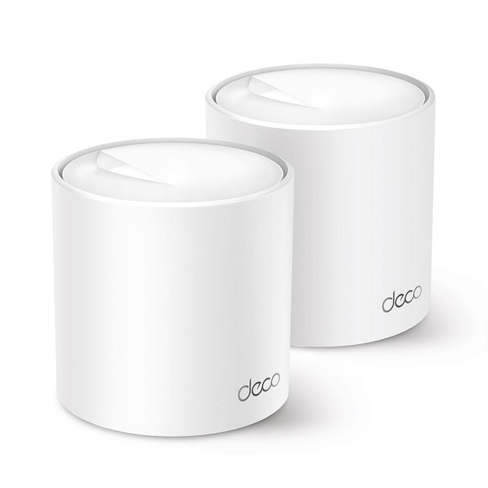 Wireless router TP-Link Deco X60 V3 2-Pack, AX5400, 2.4/5 GHz, 574 - 2402 Mbps, Gigabit