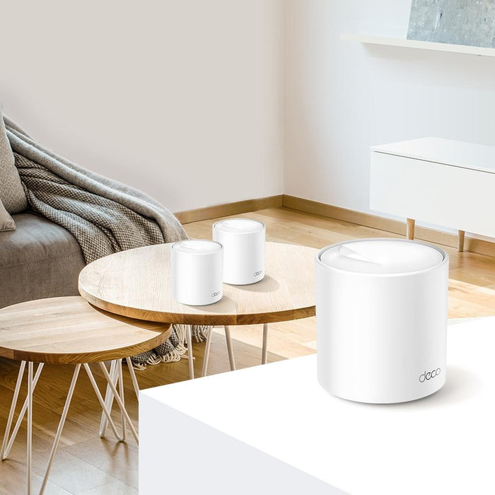 Wireless router TP-Link Deco X60 V3 2-Pack, AX5400, 2.4/5 GHz, 574 - 2402 Mbps, Gigabit