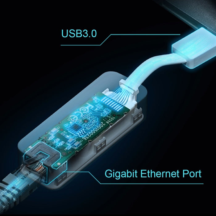 Network card Tp-Link UE300, USB 3.0, LAN, 1000 Mbps