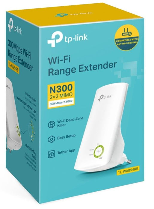 TP-LINK TL-WA854RE Wireless Extender, 300 Mbps - White