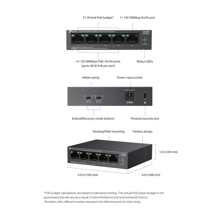Switch TP-Link LS105LP