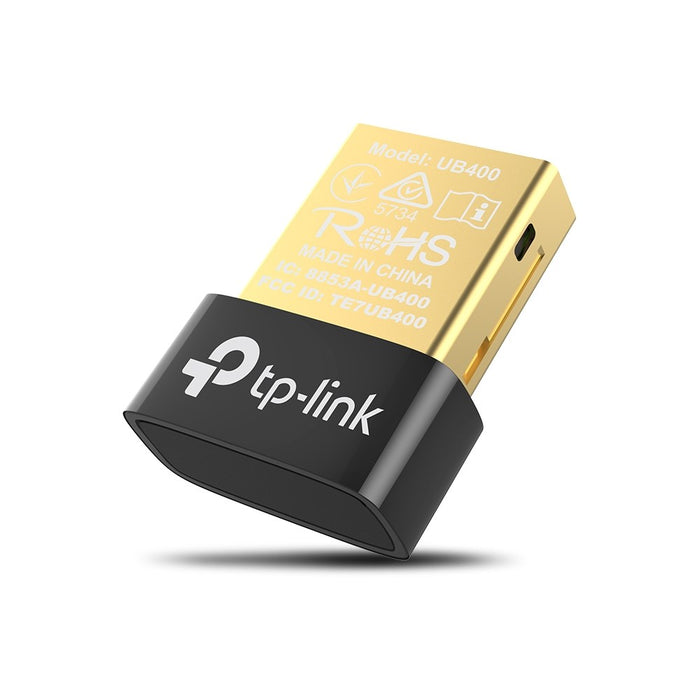 TP-Link Adapter UB400 Nano Wireless, Bluetooth 4.0, Black EU