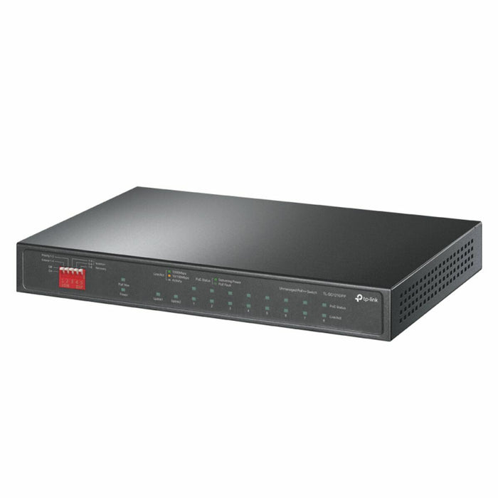 Switch TP-Link TL-SG1210PP Black