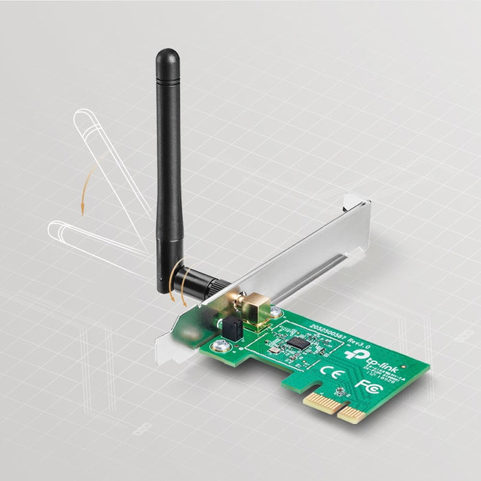 Wireless adapter TP-Link TL-WN781ND PCIe 150Mb 802.11n/g/b