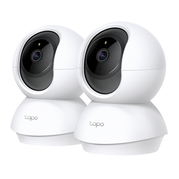Home Security WiFi Camera TP-Link Tapo C200P2, Pan/Tilt - 2 Pieces