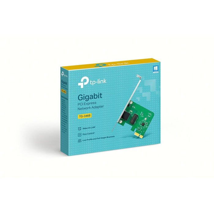 Network card TP-LINK TG-3468, PCI-ex, V4, low