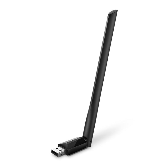 Wireless adapter TP-LINK Archer T2U PLUS, AC600, Dual band, USB, external antenna 5 dBi