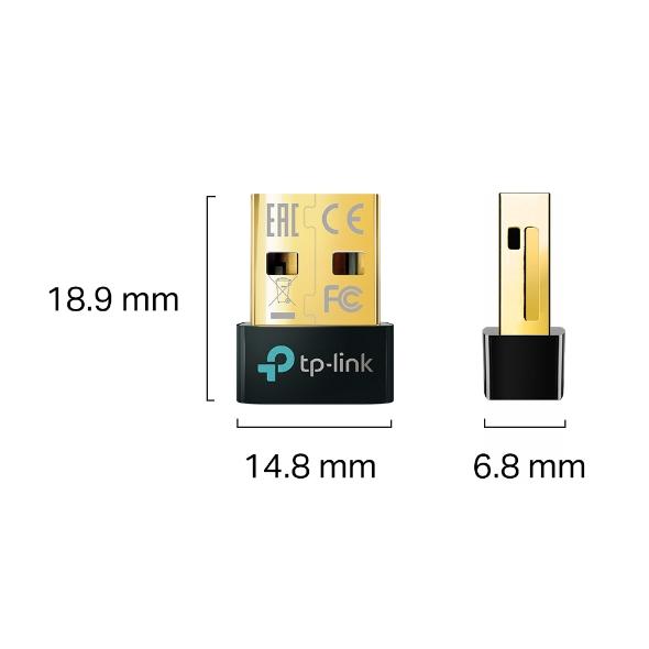 Bluetooth nano adapter TP-Link UB500, USB, version 5.0