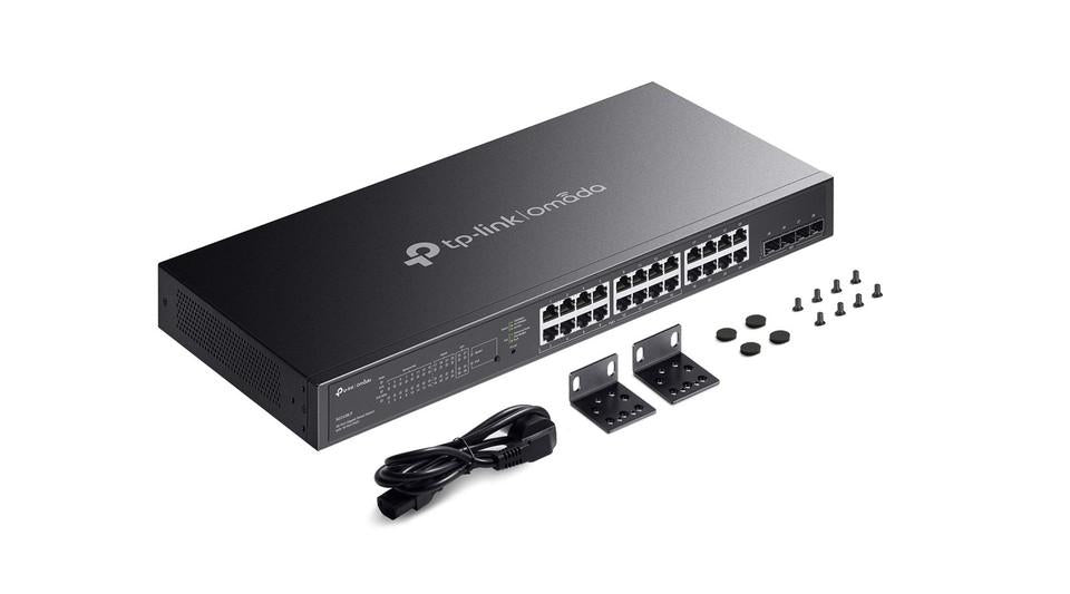 TP Link /TP-LINK/ Managed Switch SG2428LP, 16Gb PoE+ports, 8Gb ports+4xSFP