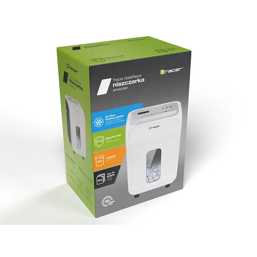 Tracer DataRazor shredder - Шредери<<<Шредери и ламинатори<<<Аксесоари<<<MediaTrade&&&ShreddersBIU-NIS<<<Office