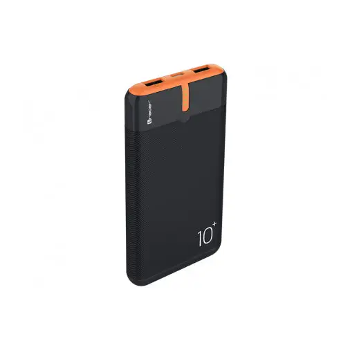 TRACER External battery EnerGo 10000mAh black/orange - Преносими батерии<<<Батерии<<<Аксесоари<<<MediaTrade