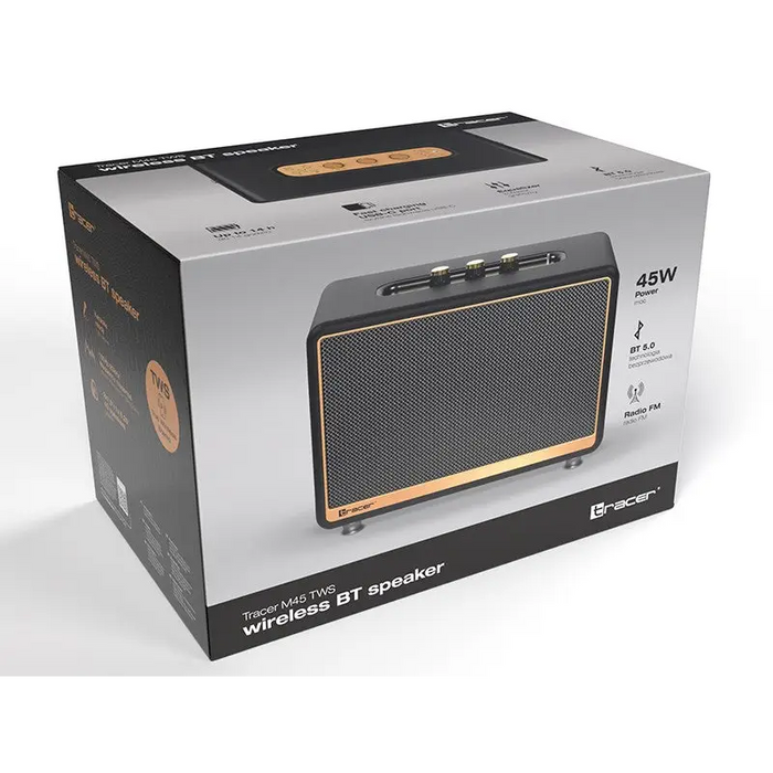 Tracer M45 speaker TWS bluetooth 45W black TRAGLO47248 - Portable speakersAKG-GLO<<<GSM accessoriesAKG<<<ActionPL