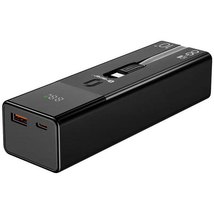 Tracer Quant 10000mAh 100W PD + QC Black - Power banksLAD-POW<<<Power supplies for phonesLAD<<<ActionPL