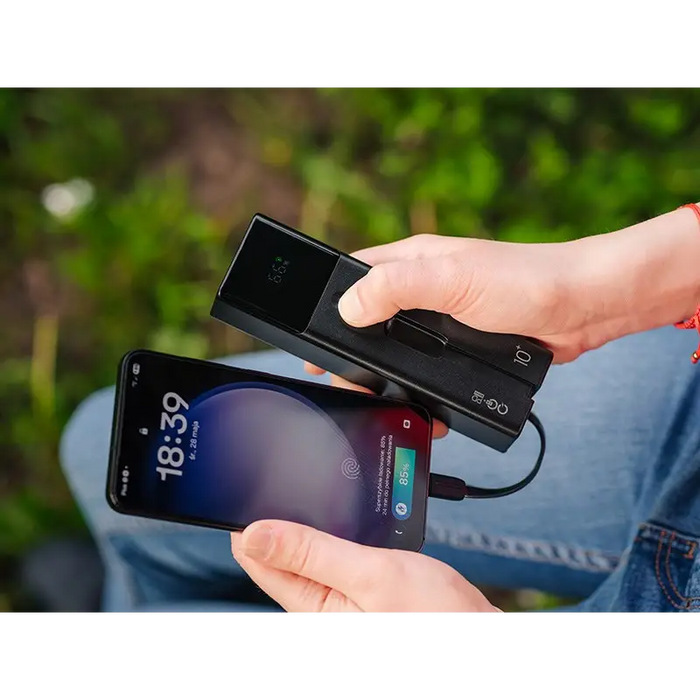 Tracer Quant 10000mAh 100W PD + QC Black - Power banksLAD-POW<<<Power supplies for phonesLAD<<<ActionPL