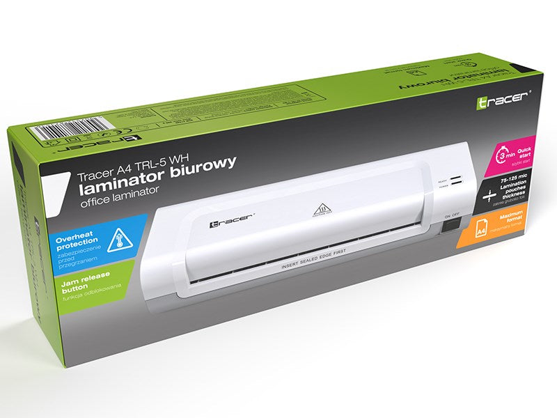 Tracer TRL-5 WH Hot Laminator 280 mm/min White