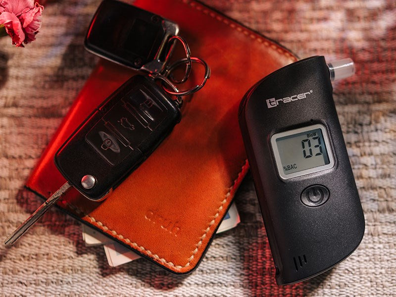 Tracer BreathEZ-1 Semiconductor Breathalyser, Black