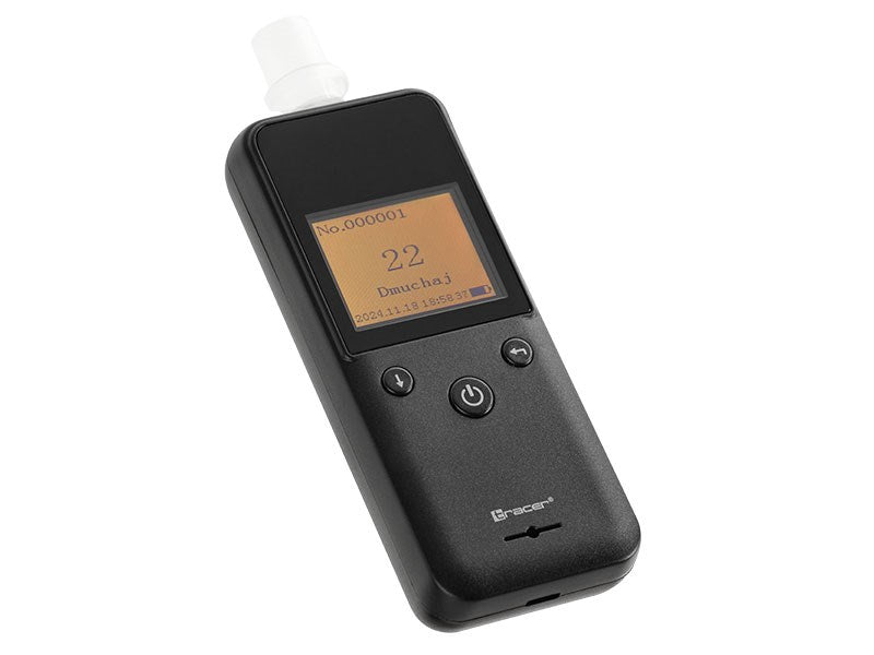 Tracer BreathEZ-2B Semiconductor Breathalyser, Black