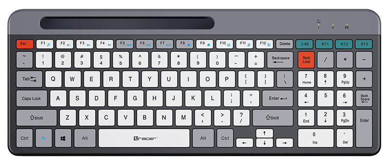 Tracer wireless keyboard Sharp RF 2.4G, Bluetooth