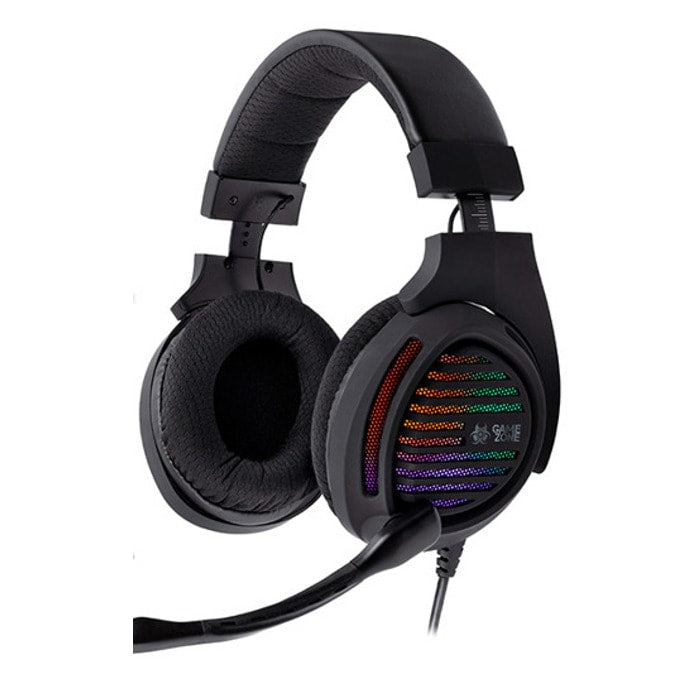 Tracer Headphones + microphone Aligator RGB RAINBOW LED
