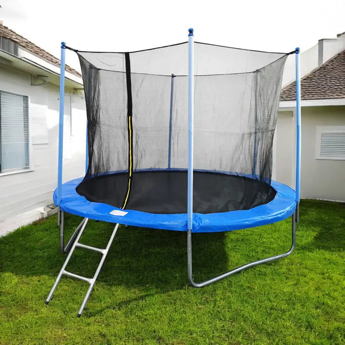 TRAMPOLINE F305X227CM WITH INNER NET AND LADDER UCAMP HD-8530 - Трамплини и батути<<<Играчки люлки и