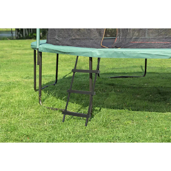 TRAMPOLINE TRAMPOLINE F427X286CM WITH LADDER BESTWAY 59105 - Трамплини и батути<<<Играчки люлки и