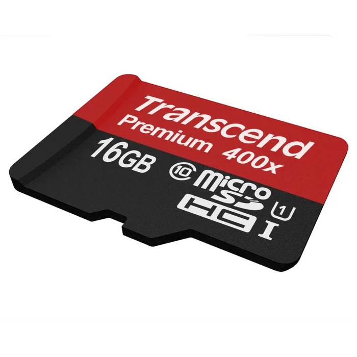 Transcend 16GB micro SDHC UHS-I Premium (with adapter Class 10) - Micro SD Cards with Adaptor<<<Transcend памети и