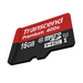 Transcend 16GB micro SDHC UHS-I Premium (with adapter Class 10) - Micro SD Cards with Adaptor<<<Transcend памети и