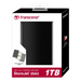 Transcend 1TB StoreJet 2.5’’ A3 Portable HDD Black - Външни HDD<<<Transcend памети и аксесоари<<<TRANSCEND<<<PolyComp