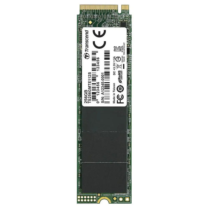 Transcend 256GB M.2 2280 PCIe Gen3x4 M-Key 3D TLC DRAM-less - SSD дискове<<<Transcend памети и