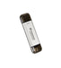 Transcend 2TB External SSD ESD310S USB 10Gbps Type C/A Silver - SSD дискове<<<Transcend памети и
