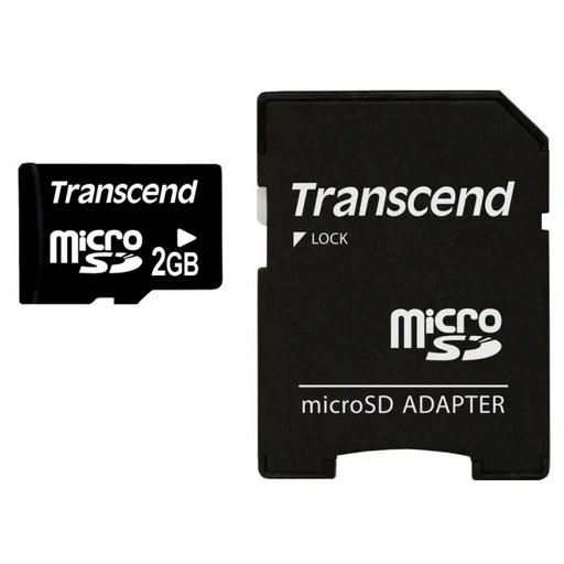 Transcend microSD Flash Card 2GB