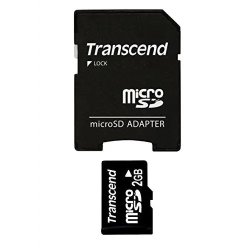 Transcend microSD Flash Card 2GB