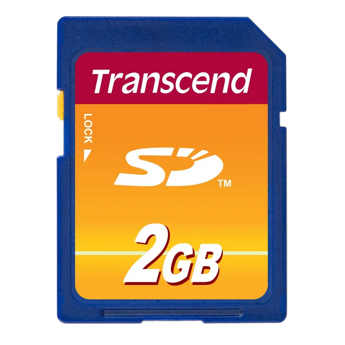 Transcend SD Card Secure Digital 2GB